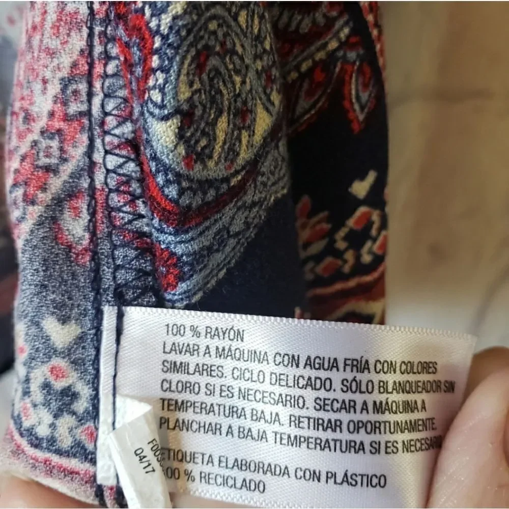 XHILARATION Boho Open Front Kimono-style  Jacket  XS/S - Picture 5 of 7